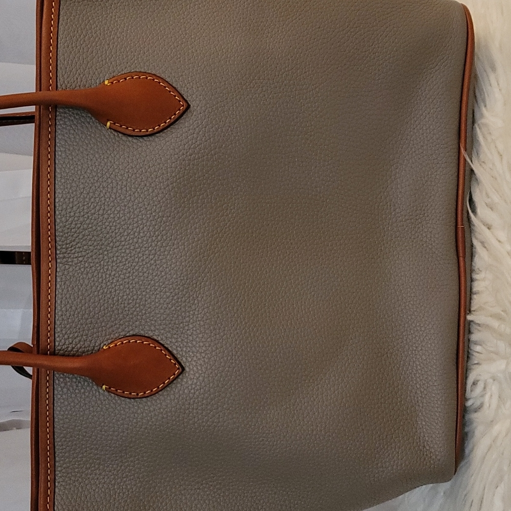 Dooney & Bourke Pebble Leather Tote - Picture 8 of 13